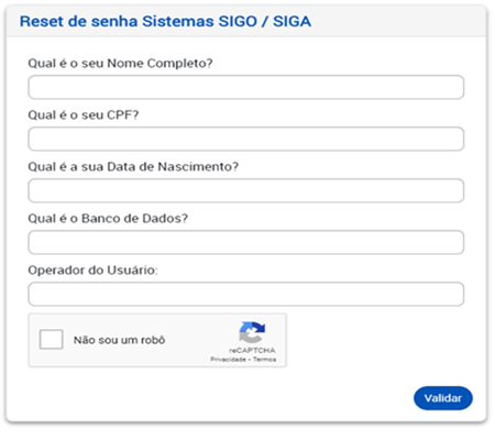 rSenha